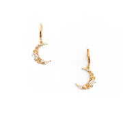 Crystal Crescent Earrings - C.Dahl Jewelry | ShopCDahl