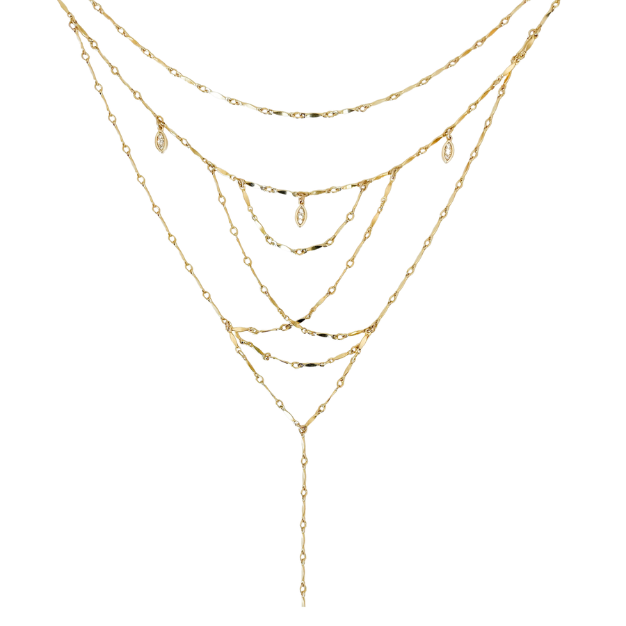 Beverly lariat necklace