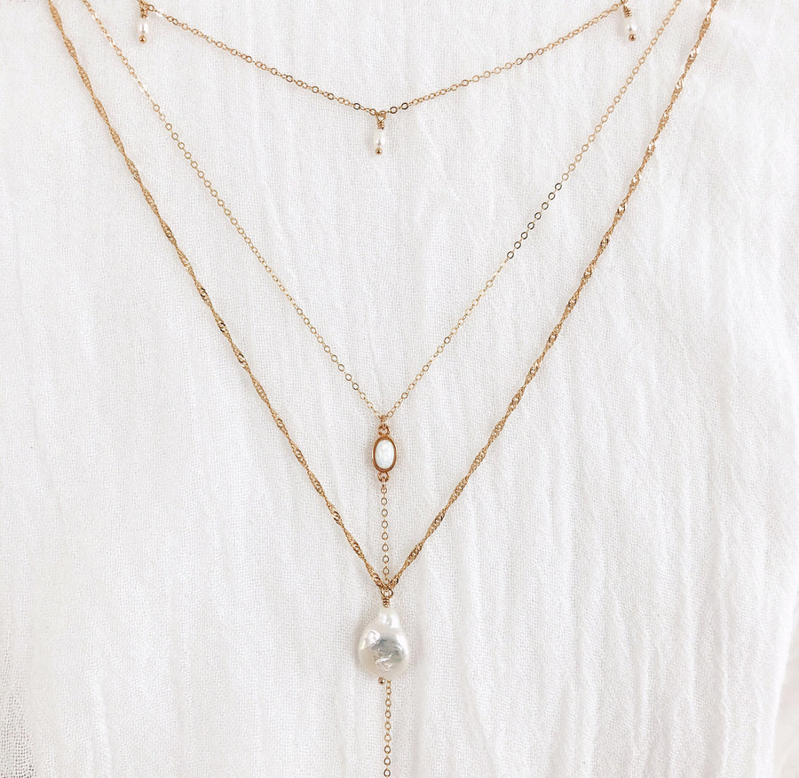 14K Tropez Pearl Necklace - C.Dahl Jewelry | ShopCDahl